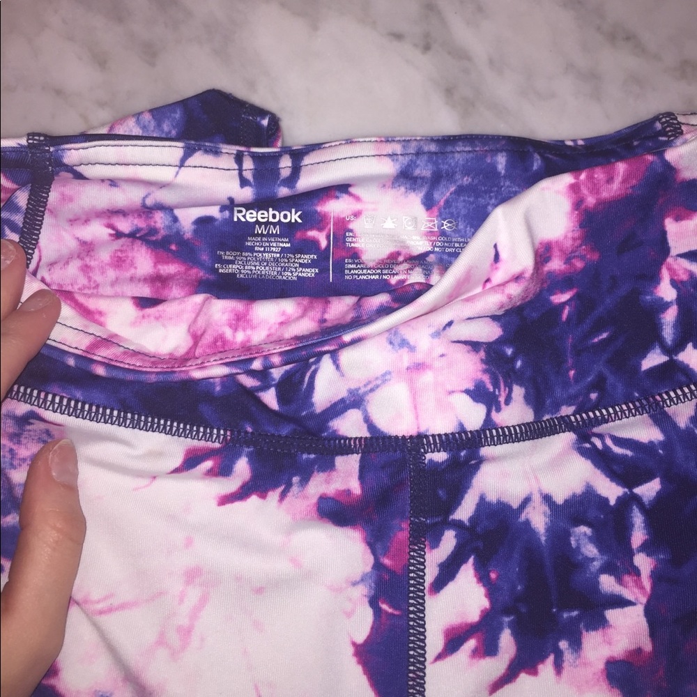 Purple Reebok Leggings - Picture 3 of 3
